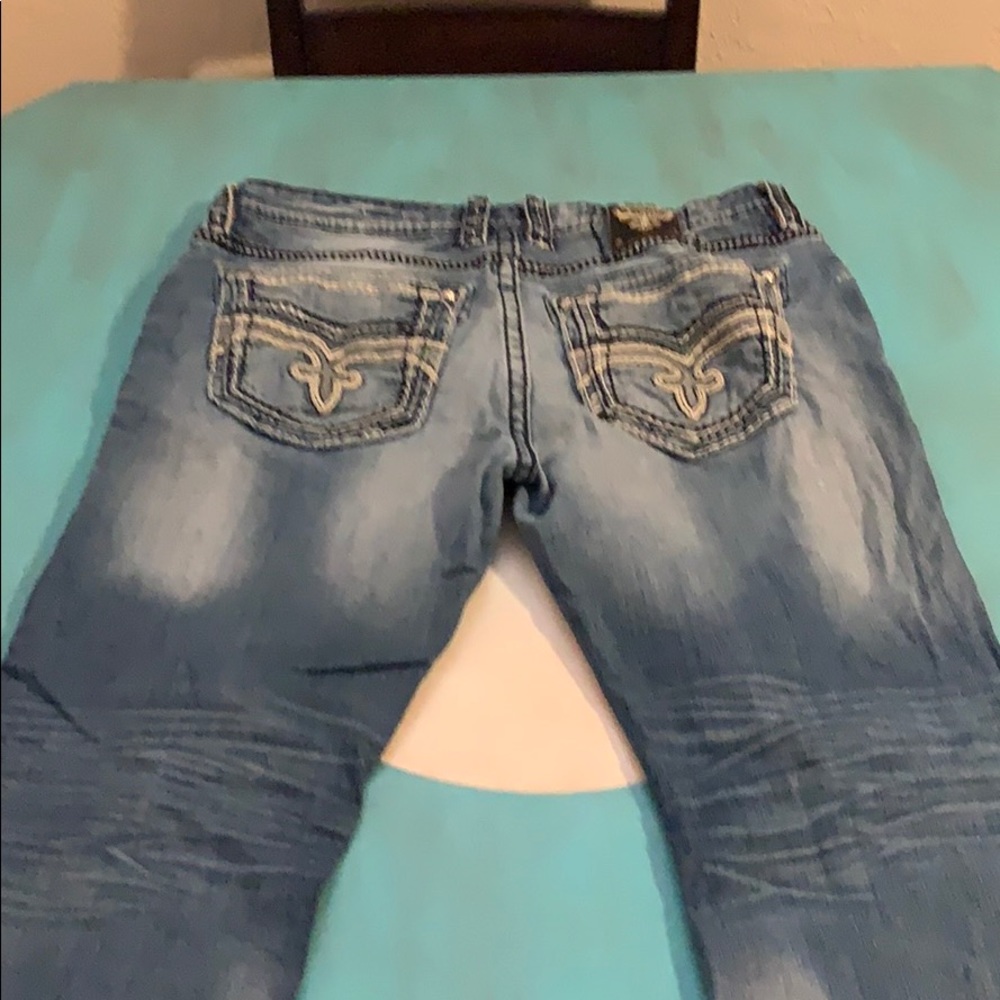 38w rock revival jeans